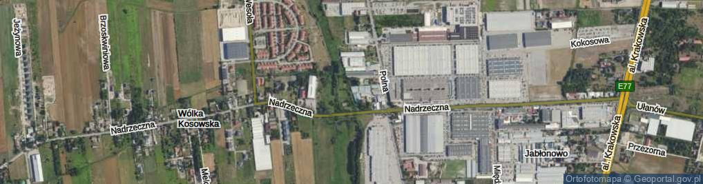 Zdjęcie satelitarne Morelowa ul.